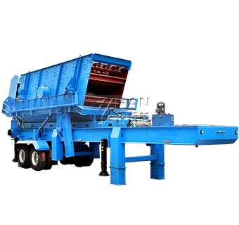 移動(dòng)篩分站